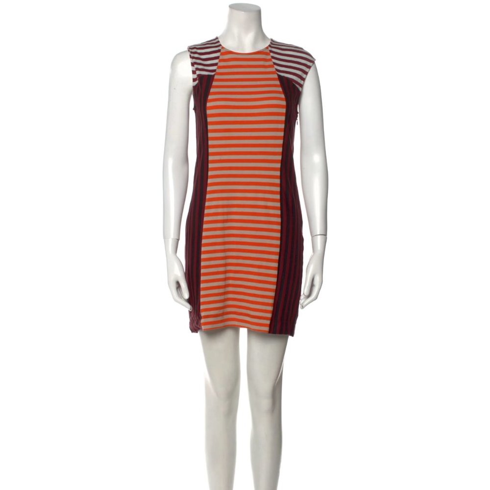 DEREK LAM 10 CROSBY - Small - Striped Mini Dress - Gently Worn